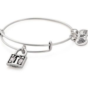 alex and ani lock bracelet